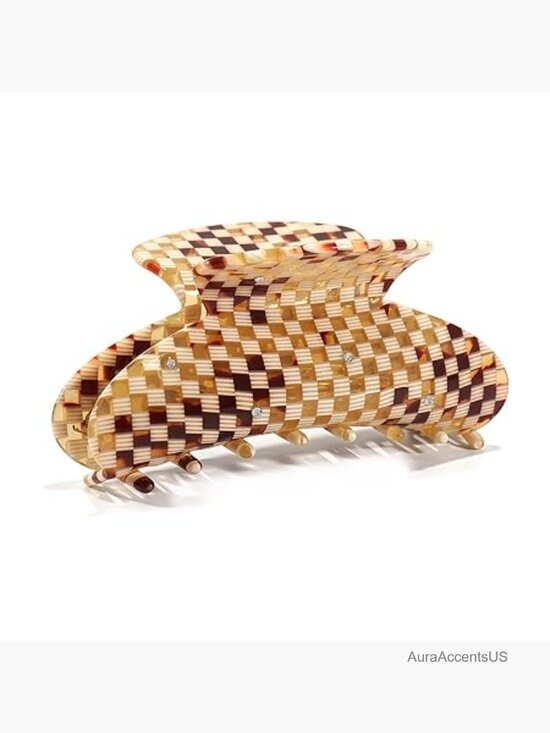 Zodiac Rhinestone Hair Claw Clip - Acetate Non-Slip Strong Hold for Thick Hair main image 6